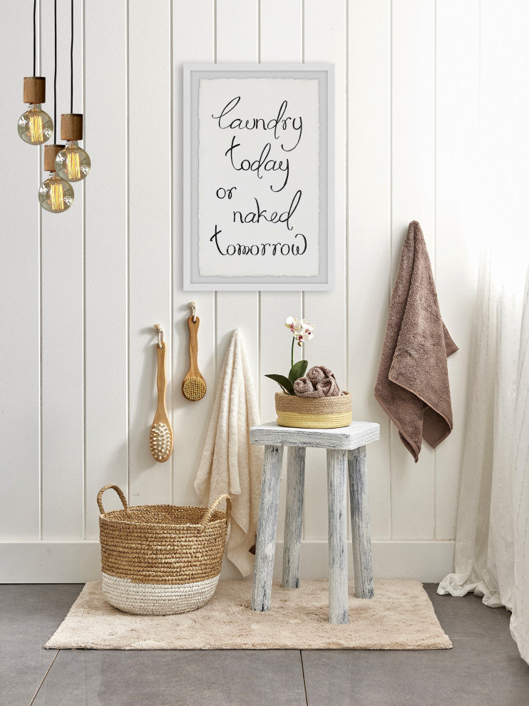 "Laundry Today" Framed Painting Print, 8x12