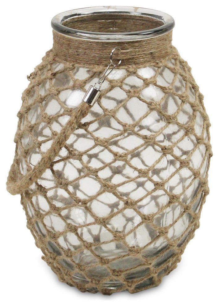 Carlsbad Rope Glass Jar