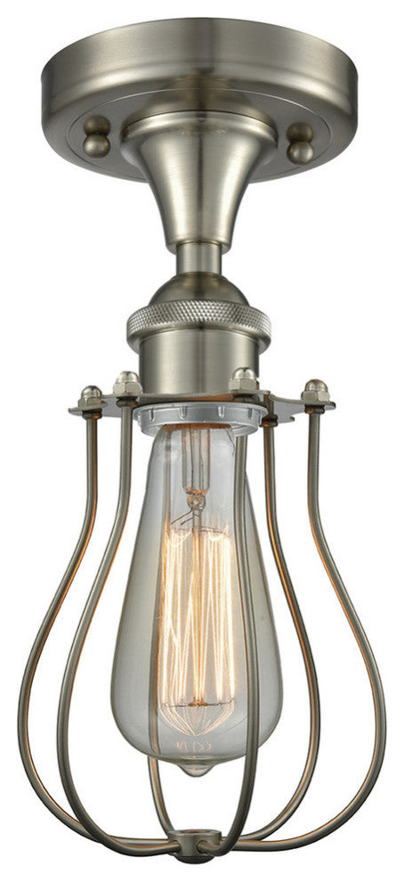 INNOVATIONS LIGHTING 516-1C-SN-513 Barrington 1 Light Flush Mount