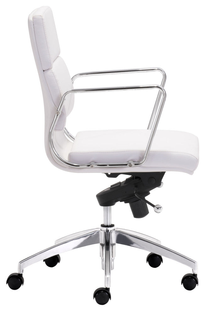 Engineer Low Back Office Chair White