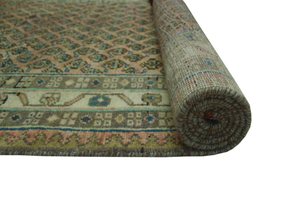 Semi-Antique Radhiya Rust Runner