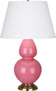 Robert Abbey RA-1607X 1-Light Table Lamp, Double Gourd