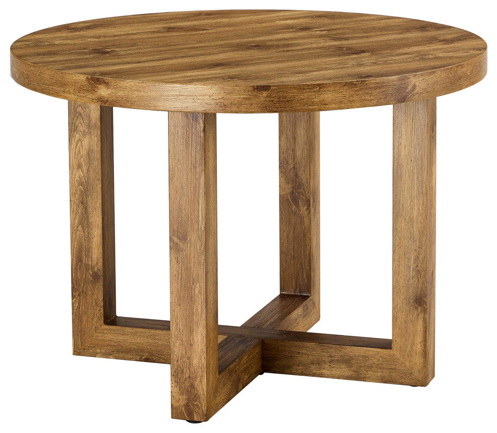 Gewnee Rustic Natural Round Coffee Table