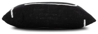 Instinct Ebony Indoor/Outdoor Performance Pillow, 12"x20"
