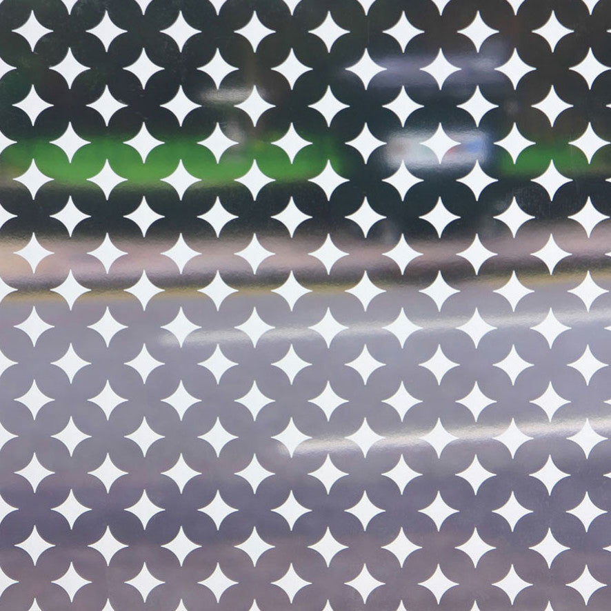 Diamonds Sheer Decorative Window Film, Standard 36"x48"