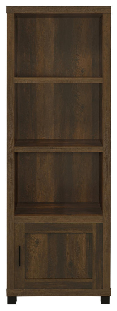 Sachin 3-piece 79" TV Entertainment Center Dark Pine