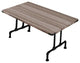 Brixton I Industrial Dining Table, Antique Black
