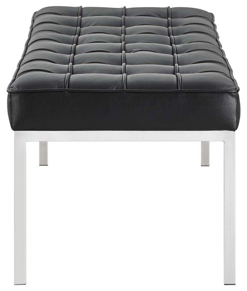 Loft Leather Bench