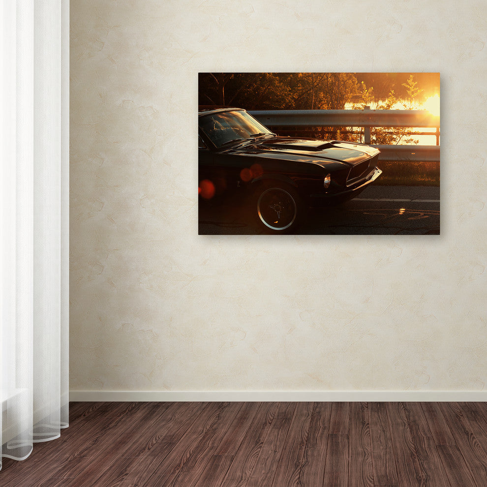Jason Shaffer '67 Mustang' Canvas Art, 32x22