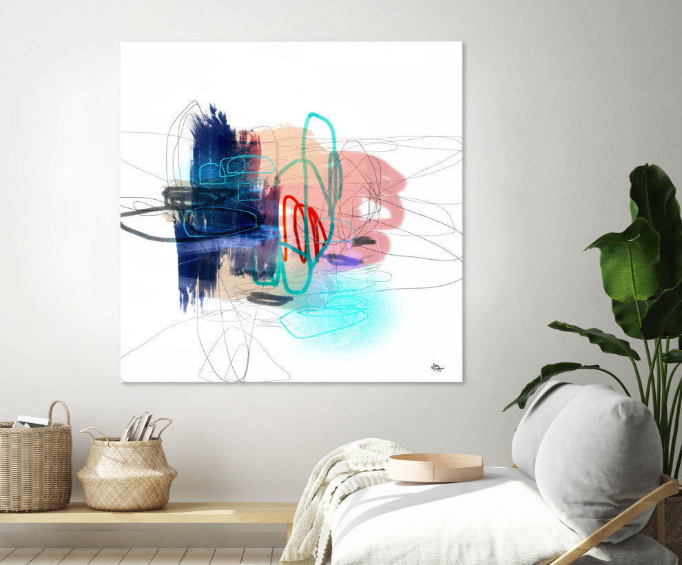 Loving Life III - 84 x 84 by Lisa Ridgers
