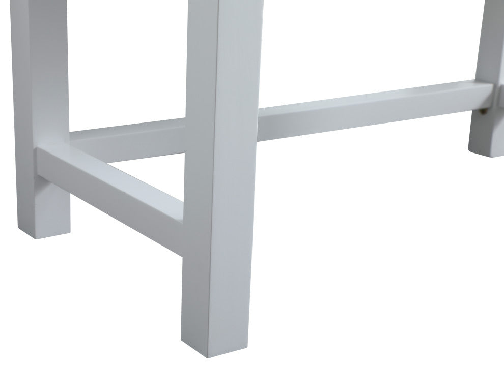 42" ADA Compliant Bathroom Vanity, White