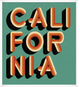California Teal & Orange, Giclee Reproduction Artwork