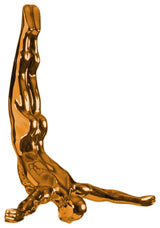 7" Gold Diver Resin Wall Decor