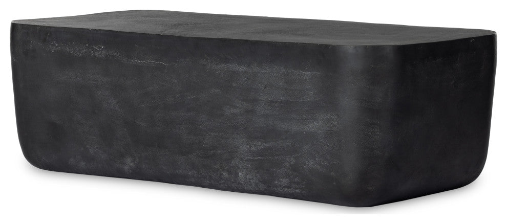 Basil Outdoor Rectgl Coffee Tbl-Lrg-Grey