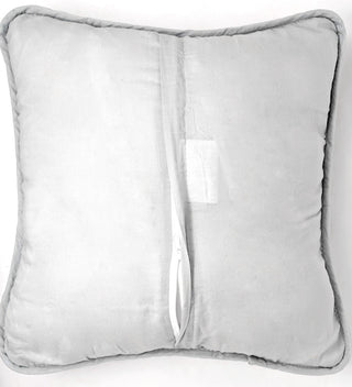 Light Grey Silver Diamond Pastel Cotton Bedspread Set, 26 X 26