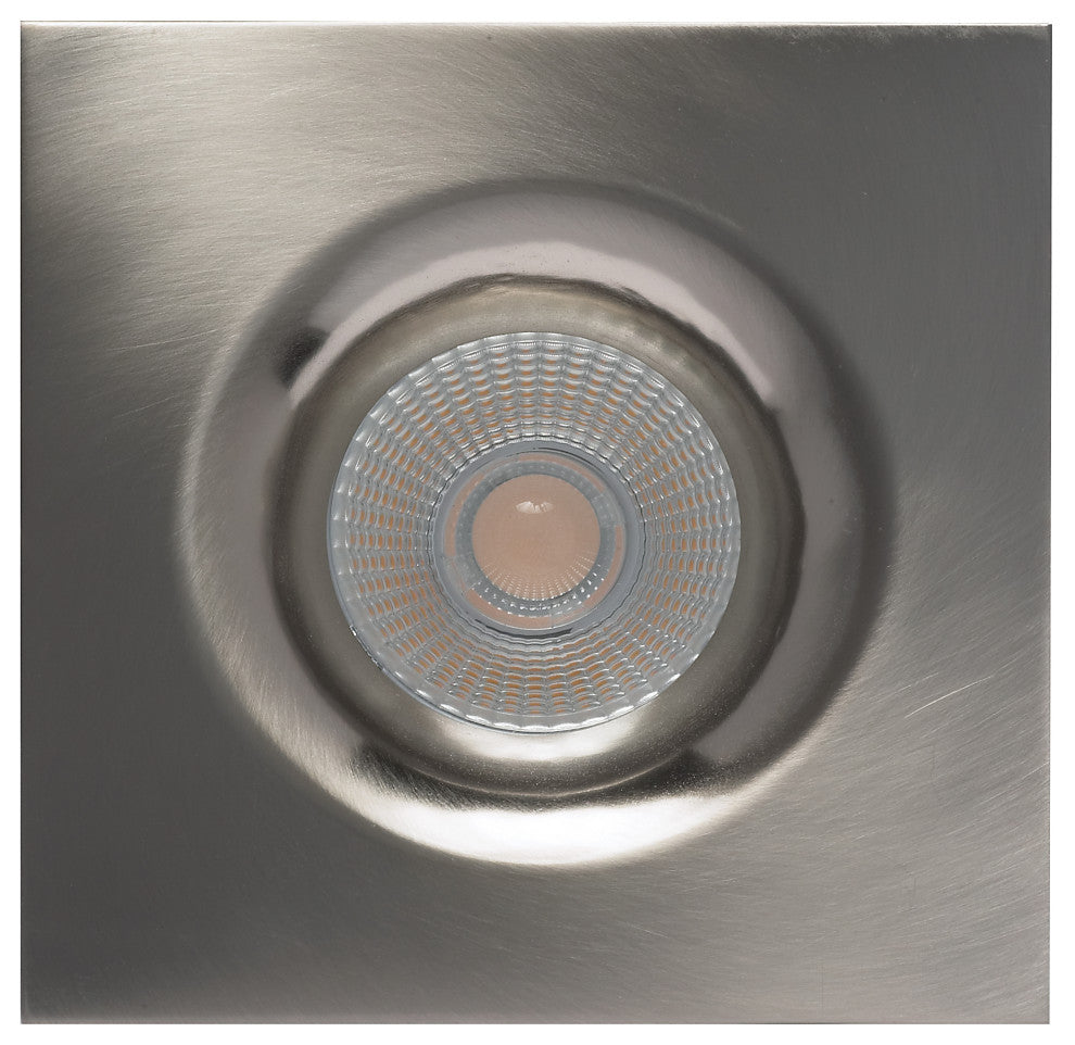 12 Watt LED Downlight - 3.5 in. - 120 Volt - Square - Remote Driver