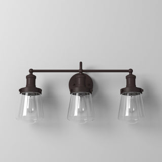 Taylor 3-Light Bath, Satin Bronze