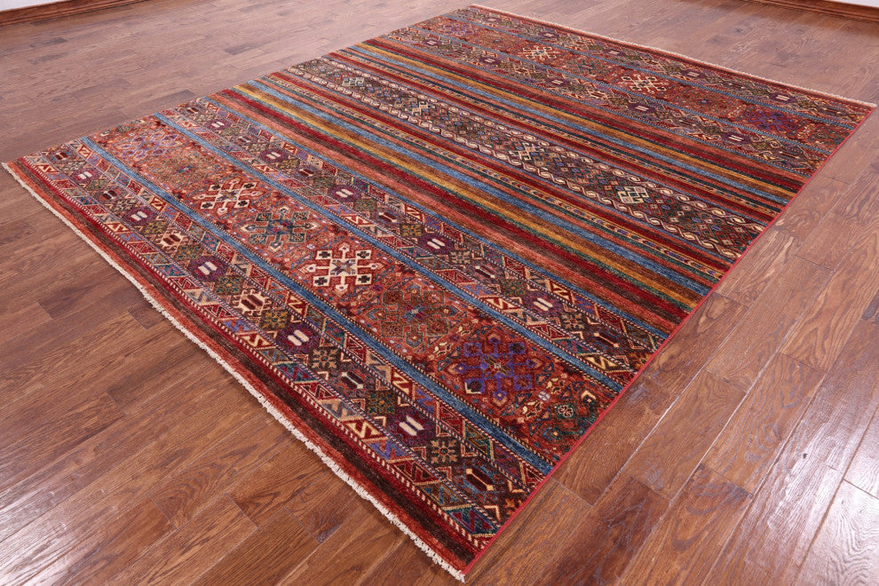 Khorjin Super Kazak Hand Knotted Rug 8' 3" X 10' 0" Q5255