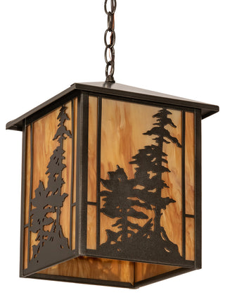 11.5 Square Tall Pines Pendant