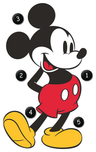 Disney Mickey Mouse Giant Wall Decals