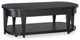 Trisha Yearwood Oval Cocktail Table, 1-Drawer, Bottom Shelf, With  Casters