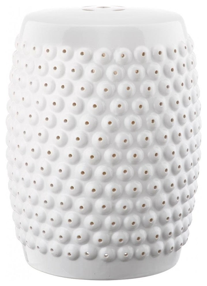 Safavieh Stella Garden Stool, White