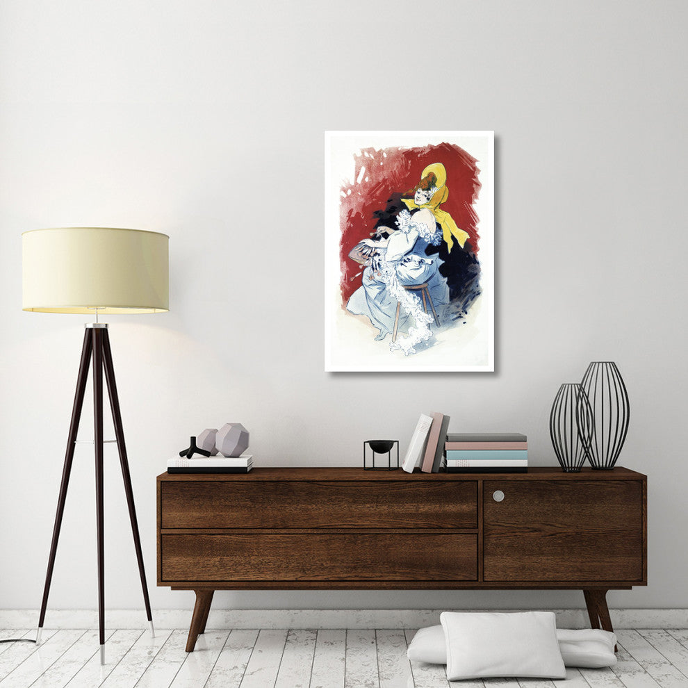 "La Dentelliï¿½re" Digital Paper Print by Jules Cheret, 30"x42"