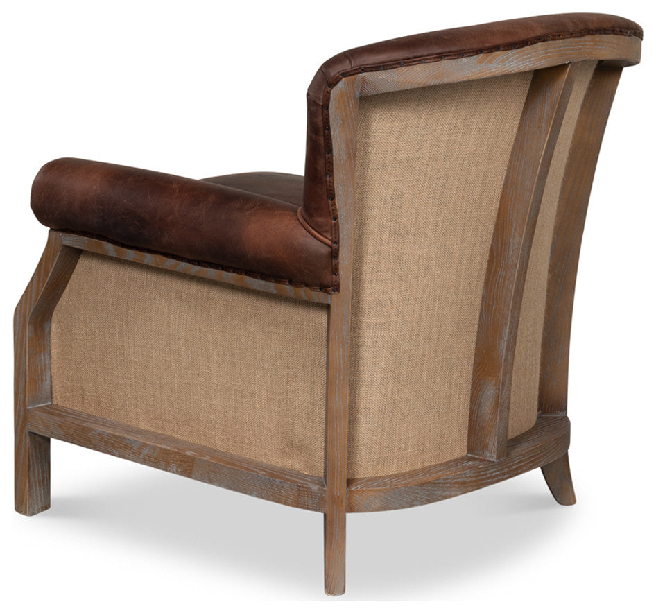 Deconstructed Classic Club Chair