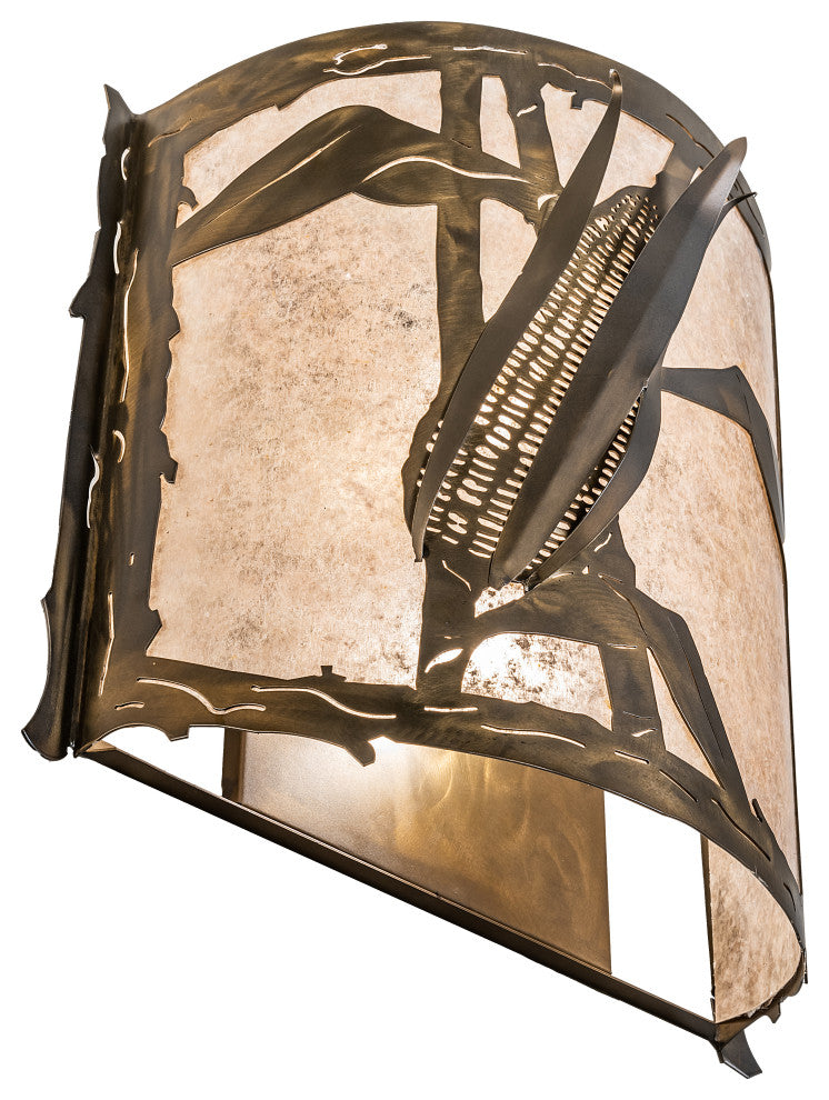 18 Wide Corn Wall Sconce