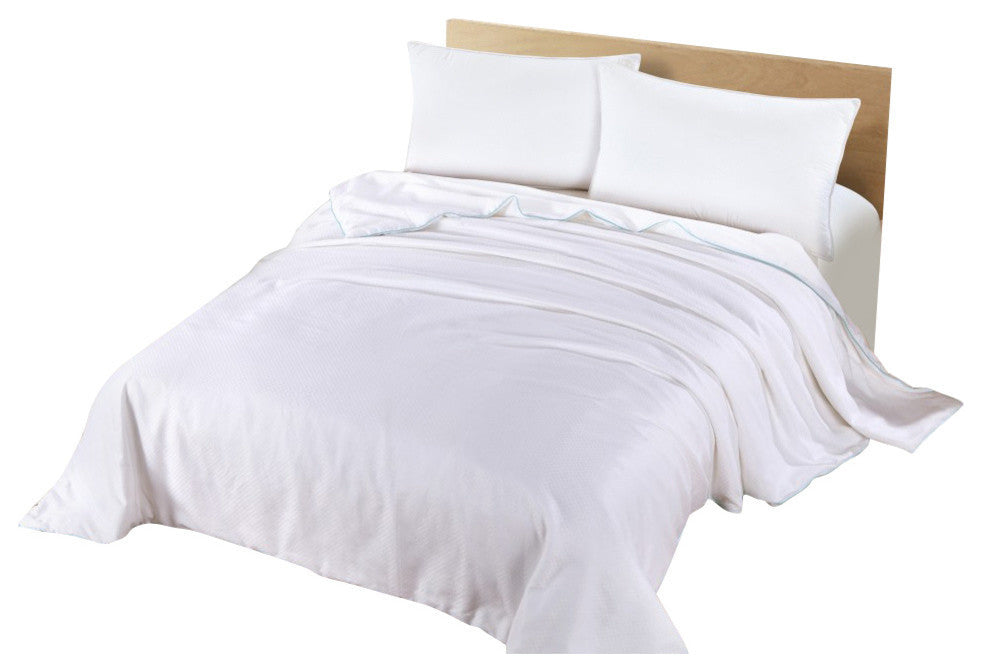 Silk Camel Silk Comforter, 100% Mulberry Silk, Queen, 86x90", Summer Season