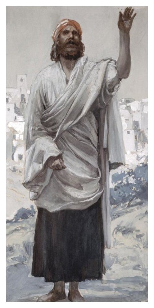 "Hosea" Digital Paper Print by James Tissot, 21"x42"