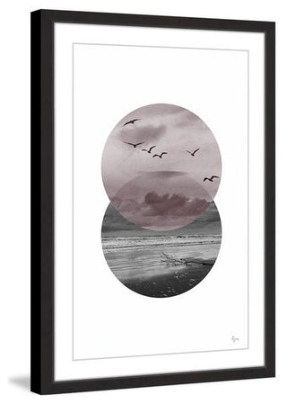 "Over the Sea" Framed Painting Print, 24"x36"