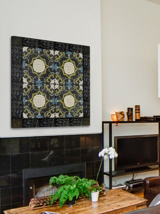 "Double Gerberax" Painting Print on Wrapped Canvas
