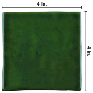 Viva Antic Verde Ceramic Wall Tile, Verde