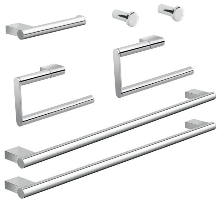 Complete His and Her Bathroom Accessory Set