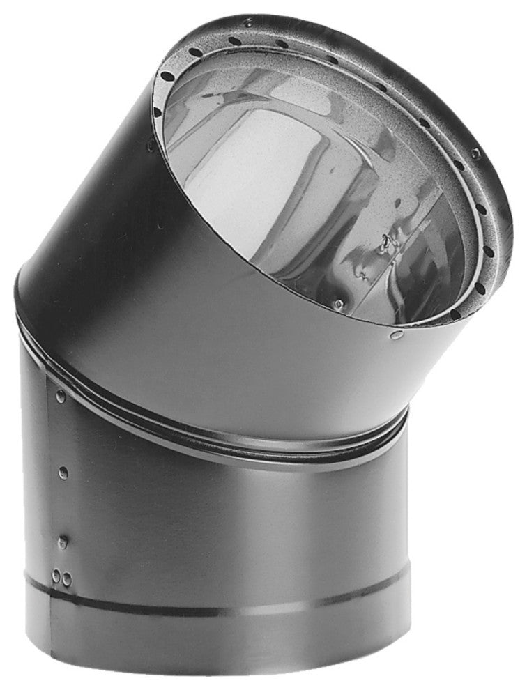 6"Diameter DVL Double-Wall 45 Degree Elbow