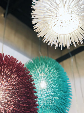 Varaluz Urchin 1-Lt Pendant, Painted Chrome