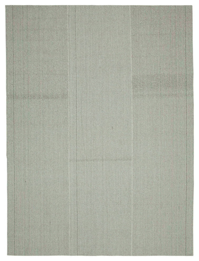 Rug N Carpet - Handmade Turkish 10' 1'' x 13' 7'' Modern Design Wool Kilim Rug