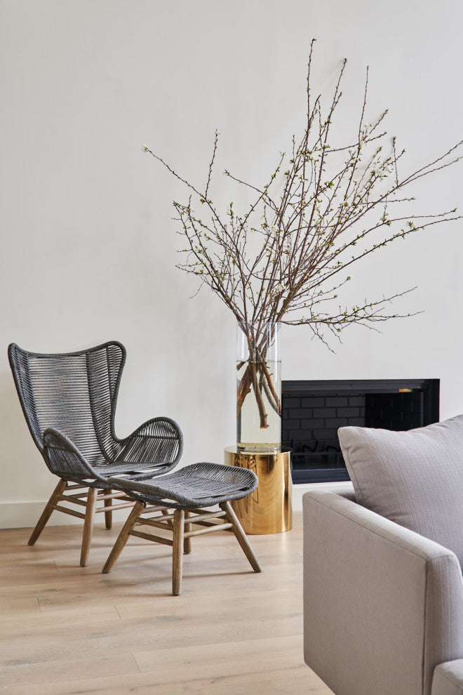 Explorer Oceans Neptune Outdoor Lounge Chair and Ottoman