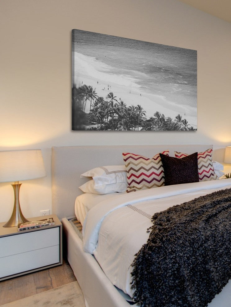 "Throwback to Paradise" Painting Print on Wrapped Canvas