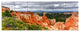 Bryce Canyon National Park, Landscape Canvas Art Print, 70"x28", 6 Panels
