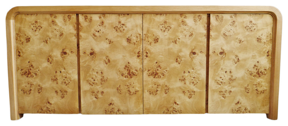 Modern Burl Sideboard