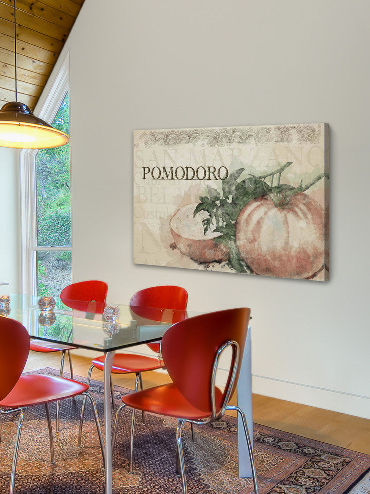 "Tomato 19130308" Painting Print on Canvas