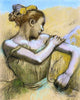 Edgar Degas Torso of a Dancer, 20"x25" Wall Decal
