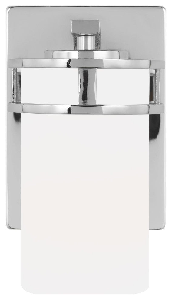 Robie 1-Light Wall/Bath Sconce, Chrome