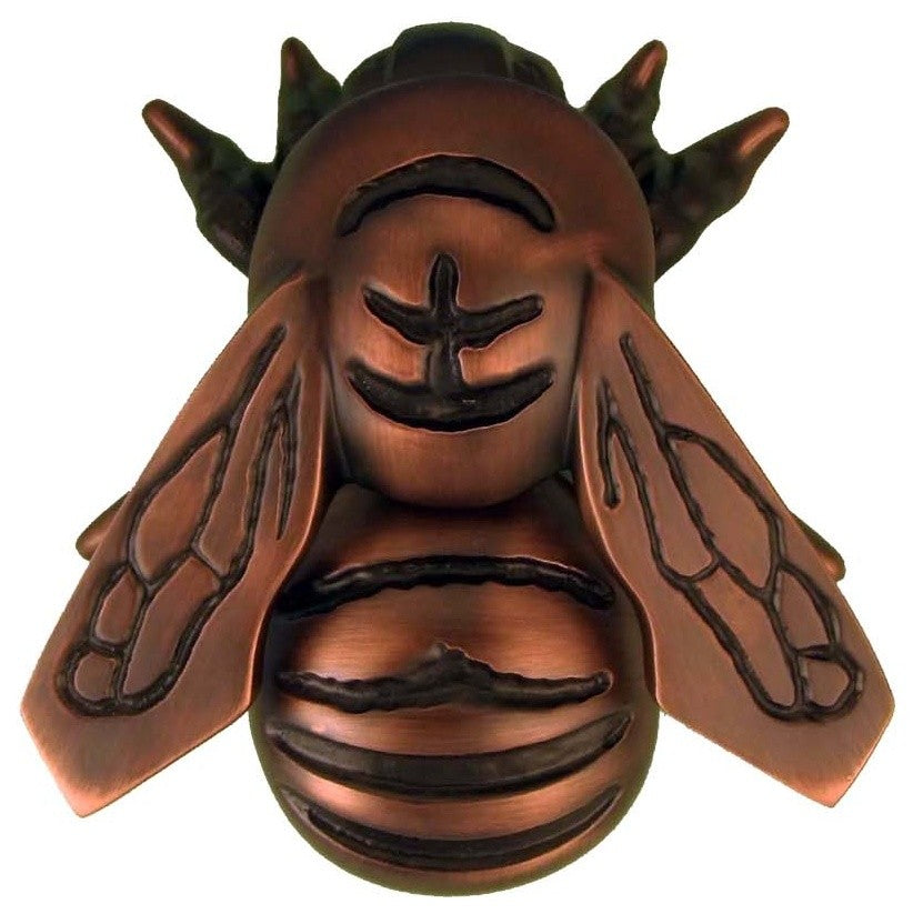 Bumblebee Door Knocker, Oiled Bronze, Premium