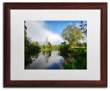 'Rise Above' Matted Framed Canvas Art by Philippe Sainte-Laudy