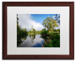 'Rise Above' Matted Framed Canvas Art by Philippe Sainte-Laudy