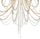 Arcadia 15 Light Antique Gold Chandelier