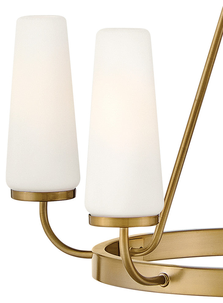 Lark Selma Chandelier, Gold, 24"